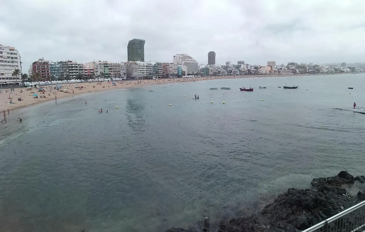 Las Canteras Las Puntillas Beach Las Palmas de Gran Canaria Spain